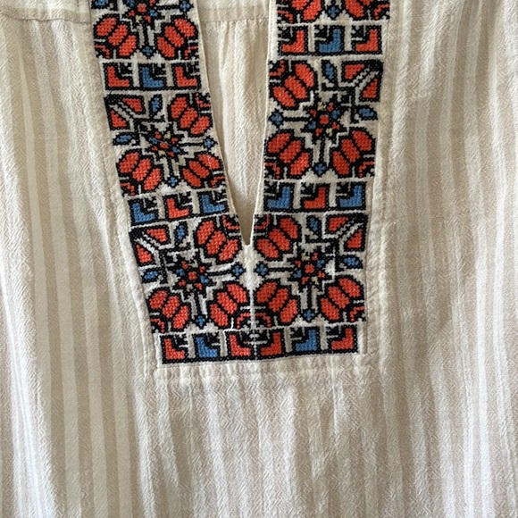 Madewell Belize Embroidered Swim Cover Up Tunic S Small - Picture 2 of 6